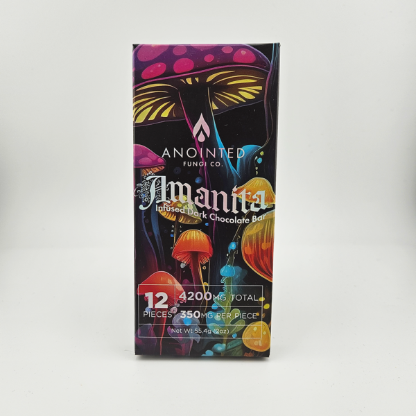 Amanita Muscaria Dark Chocolate Bar - Image 2