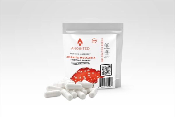 Amanita Muscaria Capsules 500mg - 30ct